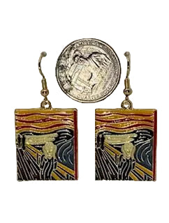 VG Art Painting Earrings