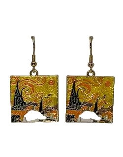 VG Art Painting Earring