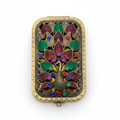 Colorful Peacock Compact Mirror